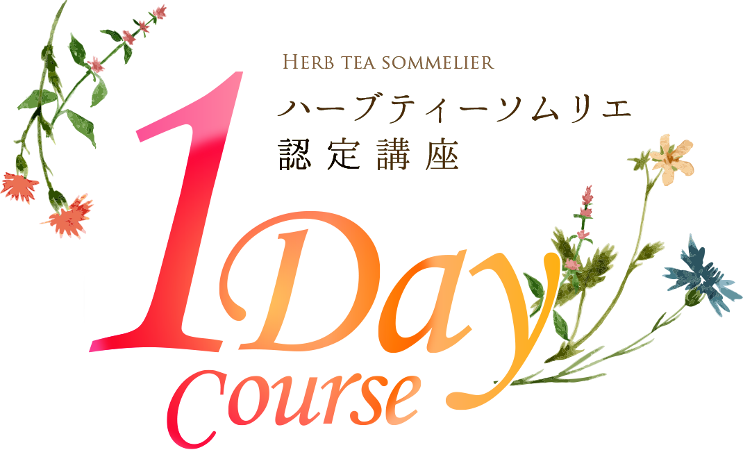 Herb tea sommelier ハーブティーソムリエ認定講座 1DAY Course